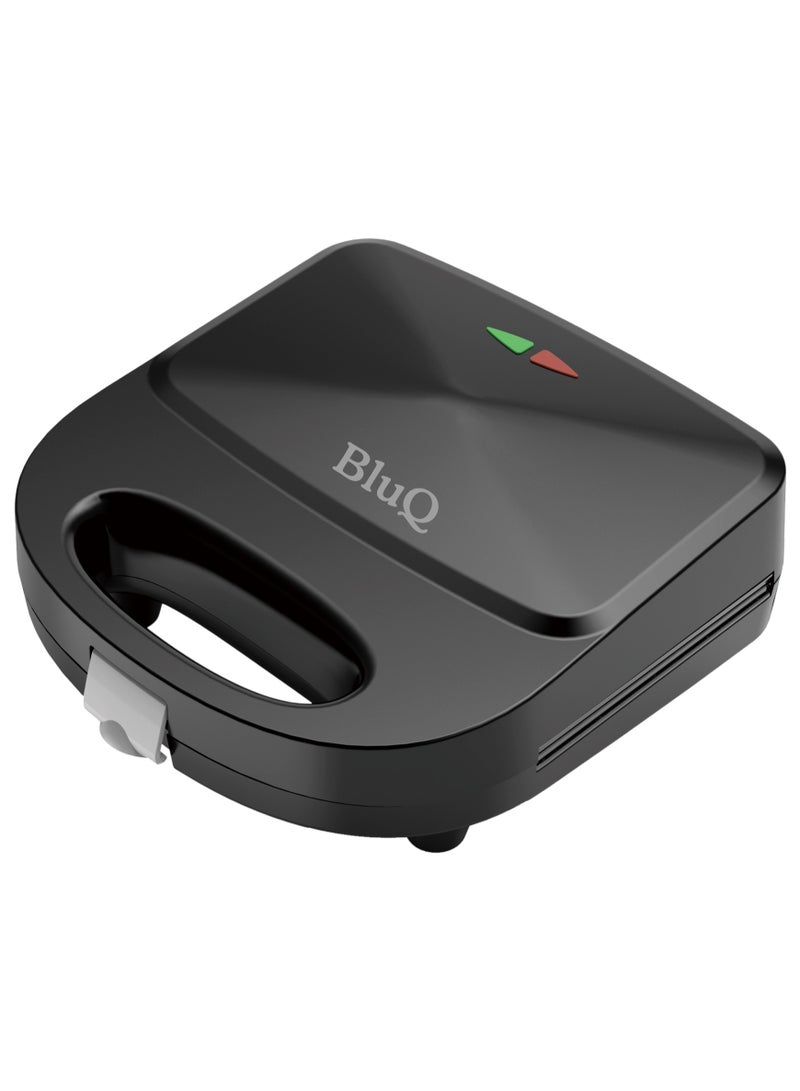 BluQ Sandwich Maker 3in1 Versatile Interchangeable Grill and Waffle Plates 700 W
