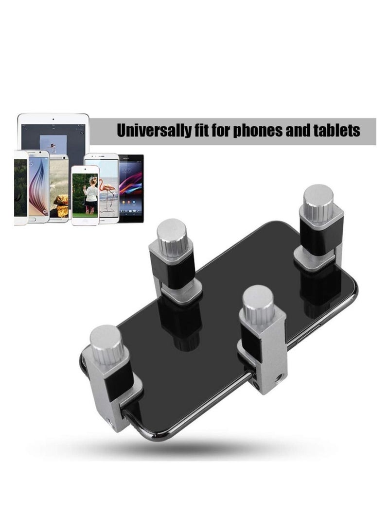 Y&D Phone Screen Repair Clamp, 8PCS with Protective Rubber Pad, Adjustable Clip Fixture Tools, Fastening Clamp Clip, Compatible iPad Tablet iPhone Replacement - Image 3