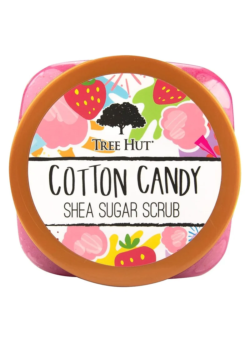 Tree Hut Cotton Candy Shea Sugar Exfoliating & Hydrating Scrub 510 Gm
