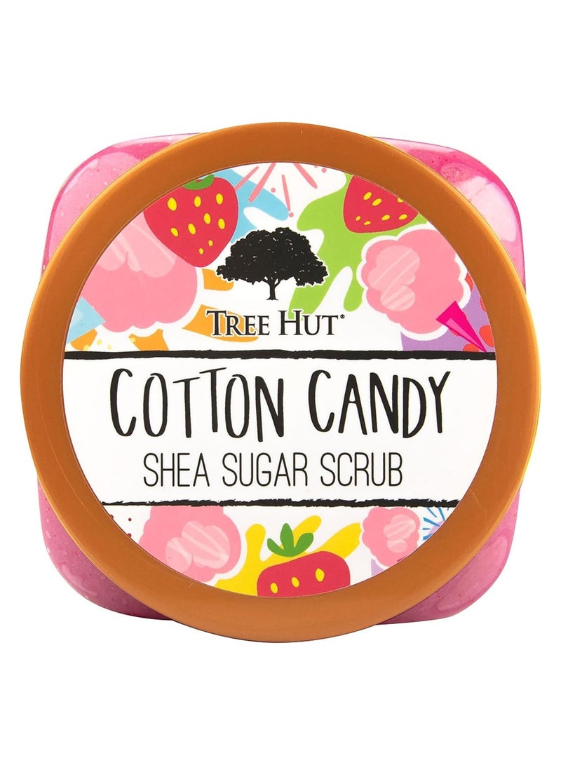Tree Hut Cotton Candy Shea Sugar Exfoliating & Hydrating Scrub 510 Gm  - Image 1