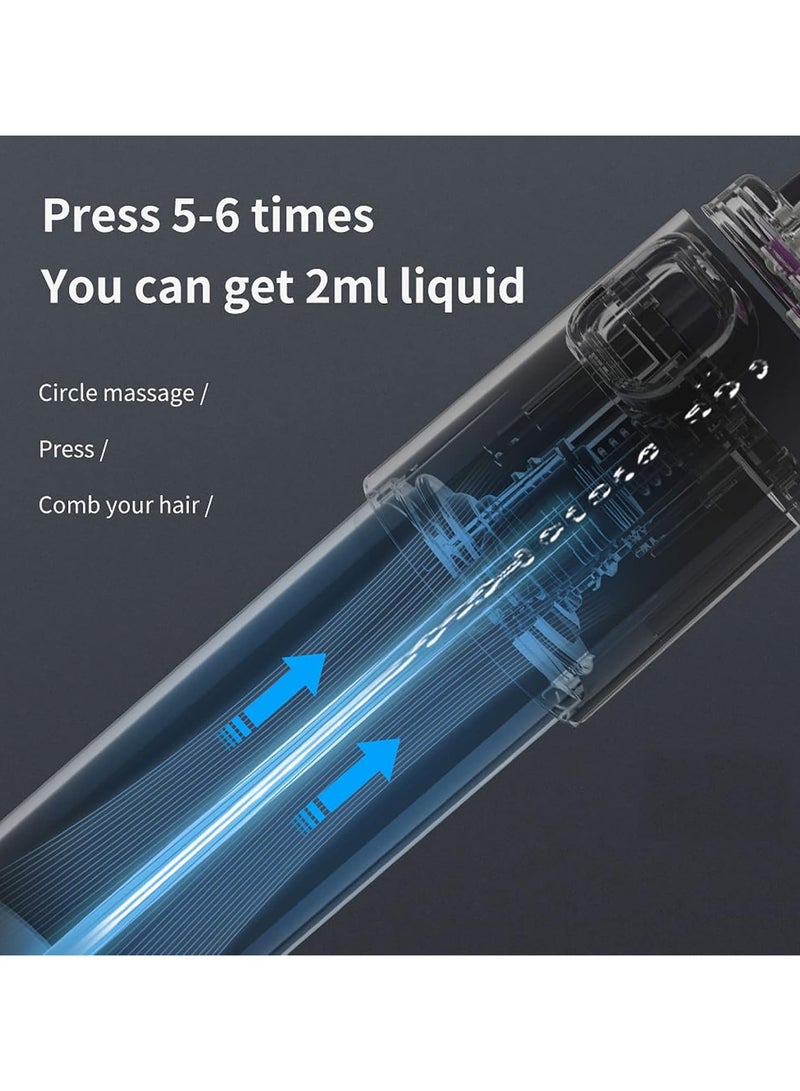 general Scalp applicator, hair oil comb, hair oil comb, visual meter, ball massager, hair butt medicine bottle for the treatment of hair loss and hair growth - Image 3