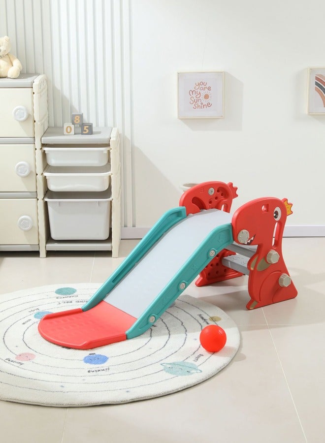 JSAITOYS Bright Colors Dinosaur Shape Kids Slides For Plastic Children Indoor Kid - Image 1