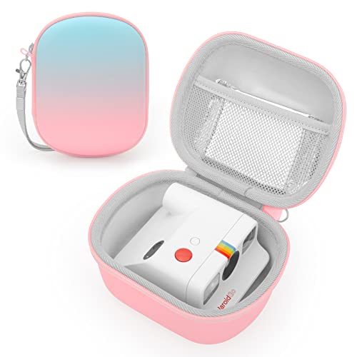 Yinke Case for Instant Camera, Hard Organizer Portable Carry Travel Cover Storage Bag, Gradient Color, Suitcase - Image 1