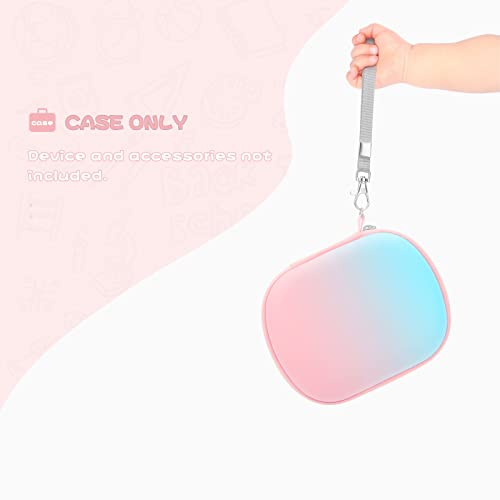 Yinke Case for Instant Camera, Hard Organizer Portable Carry Travel Cover Storage Bag, Gradient Color, Suitcase - Image 4