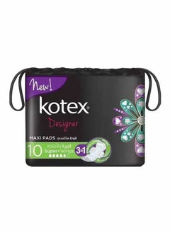 Kotex Maxi Pads Super With Wings 