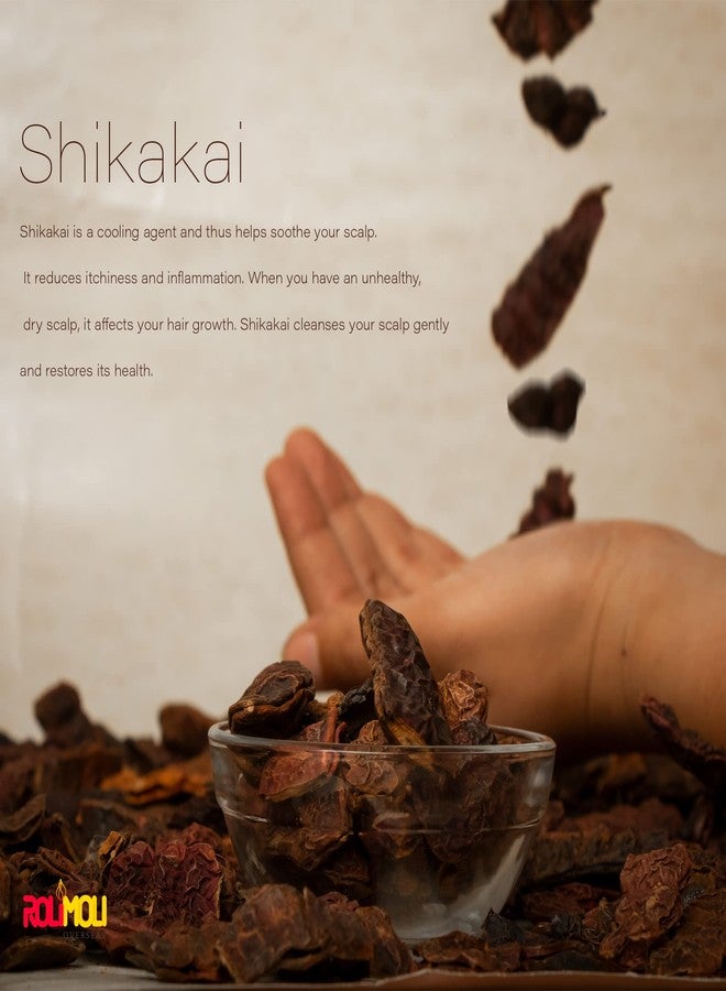 Rolimoli Whole Dried Raw Form for Hair Care Each Amla, Reetha, Shikakai 600 G - Image 5