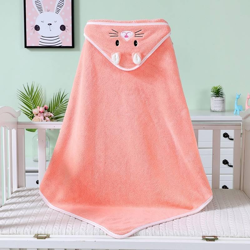 TERI BERI Baby Hooded Towel, Soft and Hypoallergenic Baby Bath Towels with Hood for Toddler Infant Newborn, Large and Absorbent Toddler Towels for Baby Boy Girl (31 x 31 inch) (Multicolor (Any one)) - Image 3