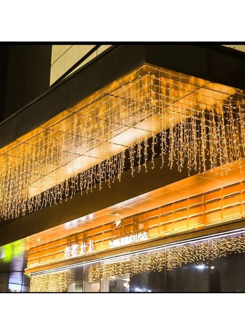 DLC Ramadan Decorations Hanging Luminous Curtain Led Light 3x3 meters Size With 250 Led Light - Image 4