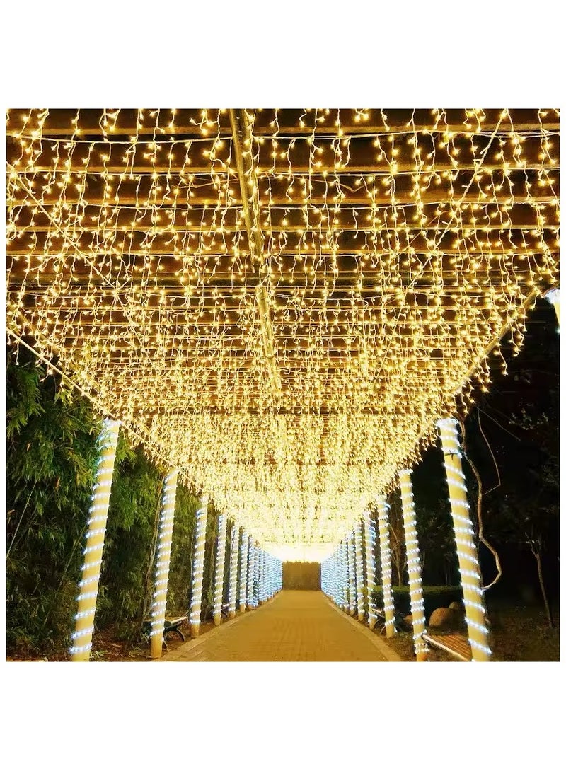 DLC Ramadan Decorations Hanging Luminous Curtain Led Light 3x3 meters Size With 250 Led Light - Image 3