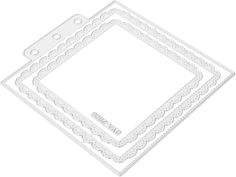 TEHAUX Carbon Steel Dies for Card Making DIY Crafts Versatile Embossing Templates for Scrapbooking Compact Design for Easy Storage Use - Image 1