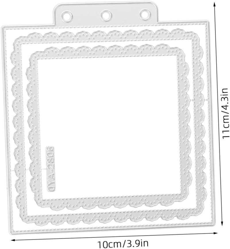 TEHAUX Carbon Steel Dies for Card Making DIY Crafts Versatile Embossing Templates for Scrapbooking Compact Design for Easy Storage Use - Image 2