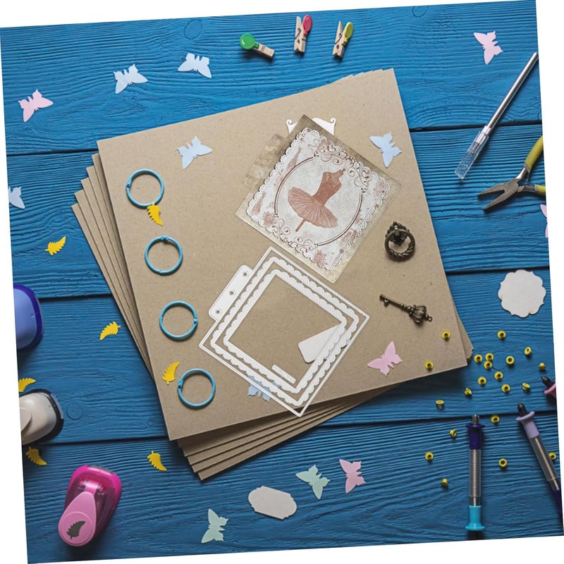 TEHAUX Carbon Steel Dies for Card Making DIY Crafts Versatile Embossing Templates for Scrapbooking Compact Design for Easy Storage Use - Image 5