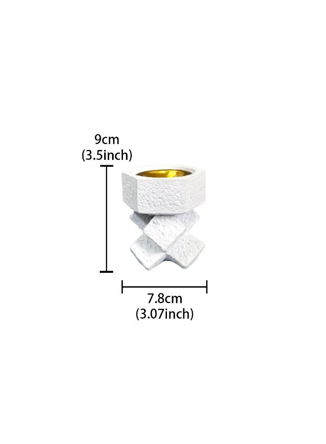 Incense burner, incense aroma burner, sandalwood burner, creative cross knot incense burner, resin handicrafts