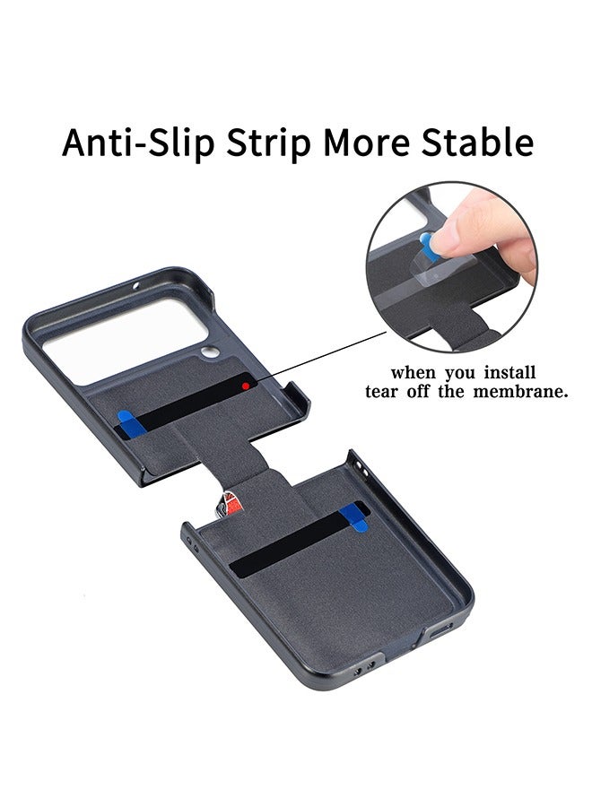 GROIC Compatible with Samsung Galaxy Z Flip 4 6.7" 5G Case Gorgeous Colours Anti-Scratch Solid Hard Non-Slip Shockproof Phone Case Cover for Samsung Galaxy Z Flip 4 5G - Image 5