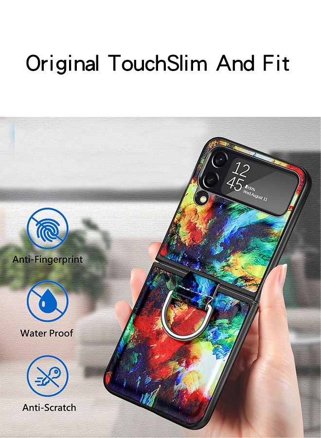 GROIC Compatible with Samsung Galaxy Z Flip 4 6.7" 5G Case Gorgeous Colours Anti-Scratch Solid Hard Non-Slip Shockproof Phone Case Cover for Samsung Galaxy Z Flip 4 5G - Image 2