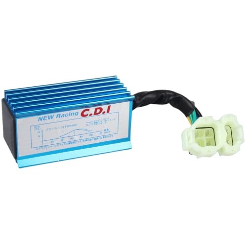 Amavoler ATMT1147 GY6 High Performance Racing CDI Box Aftermarket Replacement Parts Fit for 50cc 125cc 150cc 139QMB 152QMI 157QMJ Chinese Scooter Moped Go Kart ATV Quads - Image 1