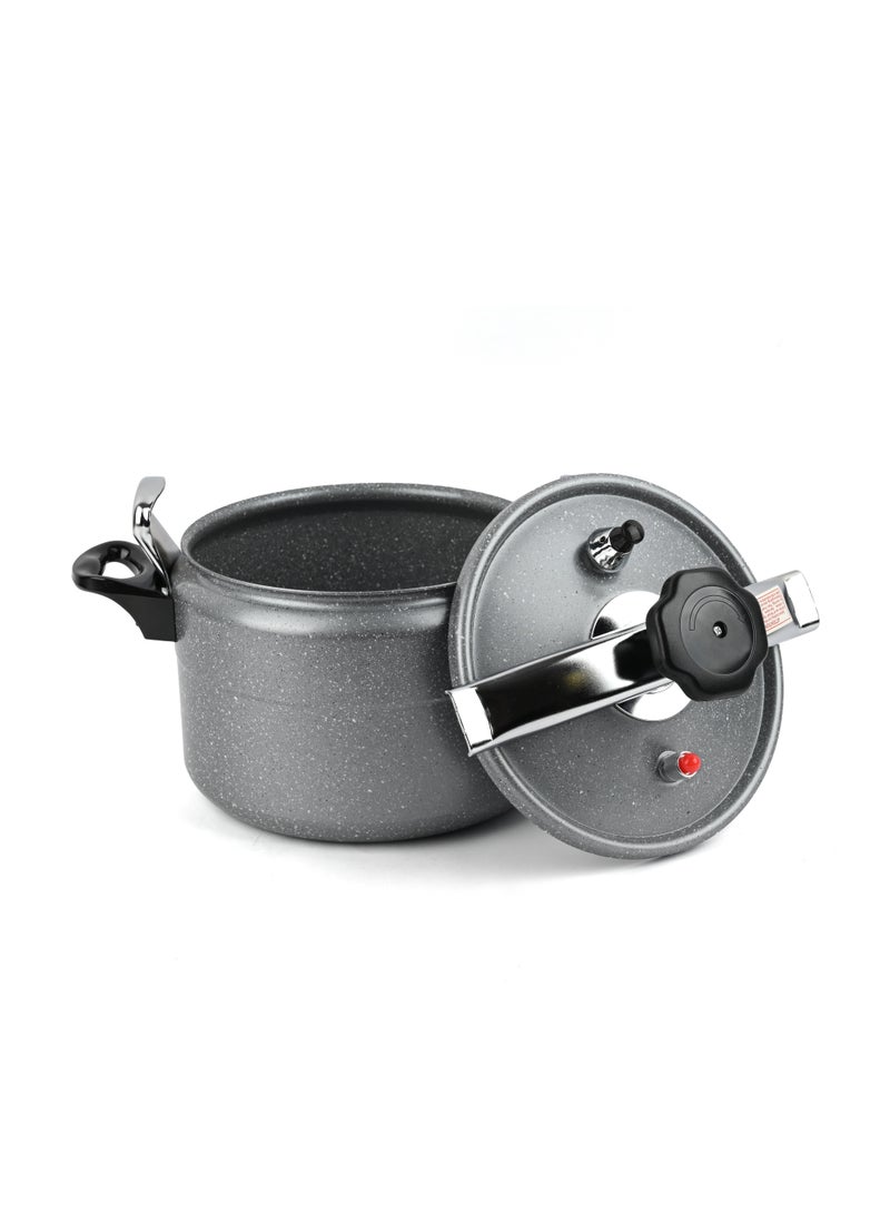 أولييرو قدر ضغط الومنيوم جرانيت للطهي السريع والفعال سعة 7 لترات - Image 4