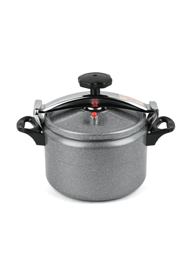أولييرو قدر ضغط الومنيوم جرانيت للطهي السريع والفعال سعة 7 لترات - Image 1