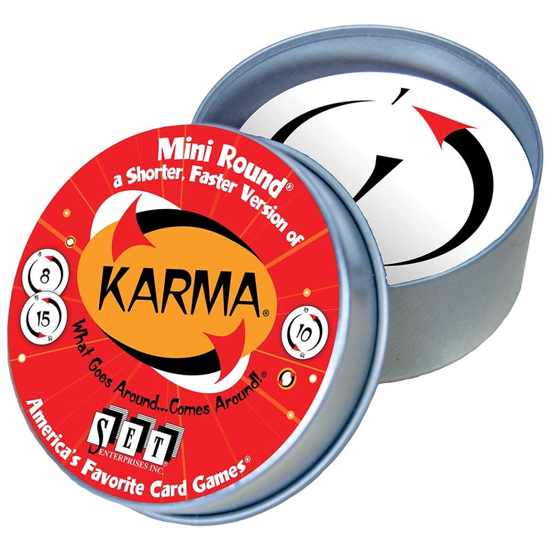 Set Enterprises Karma Mini Round Card Game - Image 3