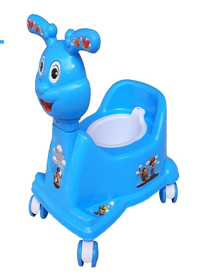 Maanit Potty Training Kit Cum Riding Bike For Kids (Blue) - Image 1