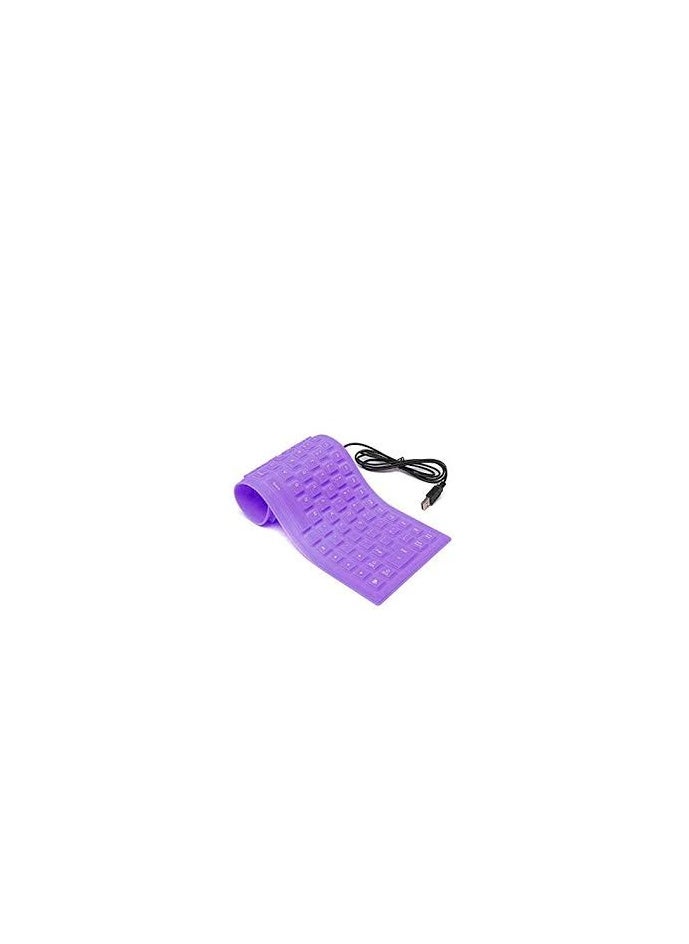 I-Rock - Keys USB Silicone Flexible Foldable Keyboard Waterproof Dustproof USB Silent Keys for Laptop Keyboard - Image 1