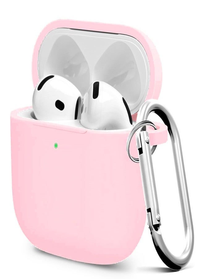 MOLOPPO Premium Protective Case for AirPods 4th Generation - Stylish & Durable Air Pods Case with Keychain for Air Pod & Air Pods Accessories（Pink） - Image 1