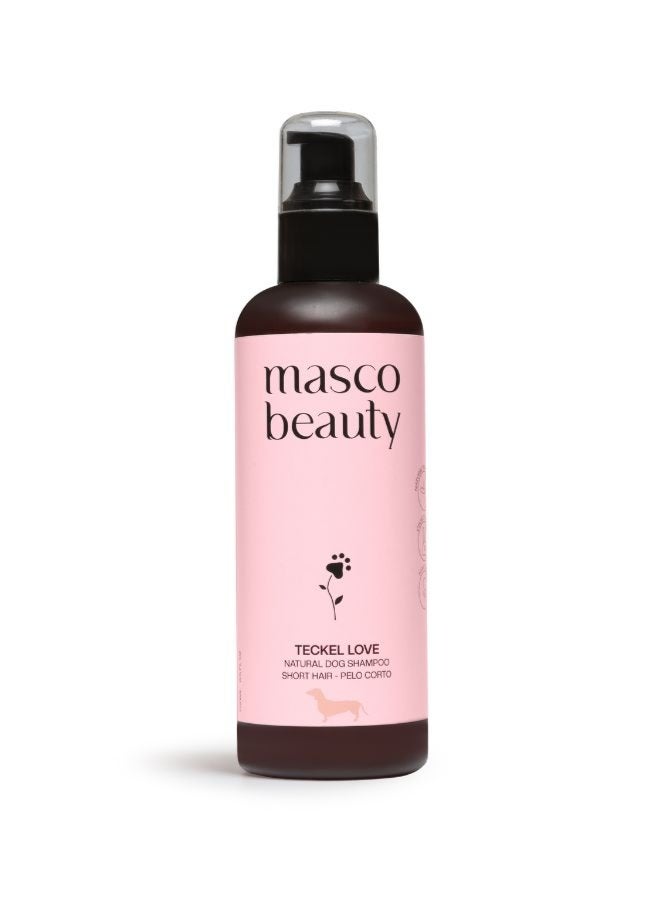 Masco Beauty Teckel Love Short Hair Dog Shampoo - Made in Spain - Image 1