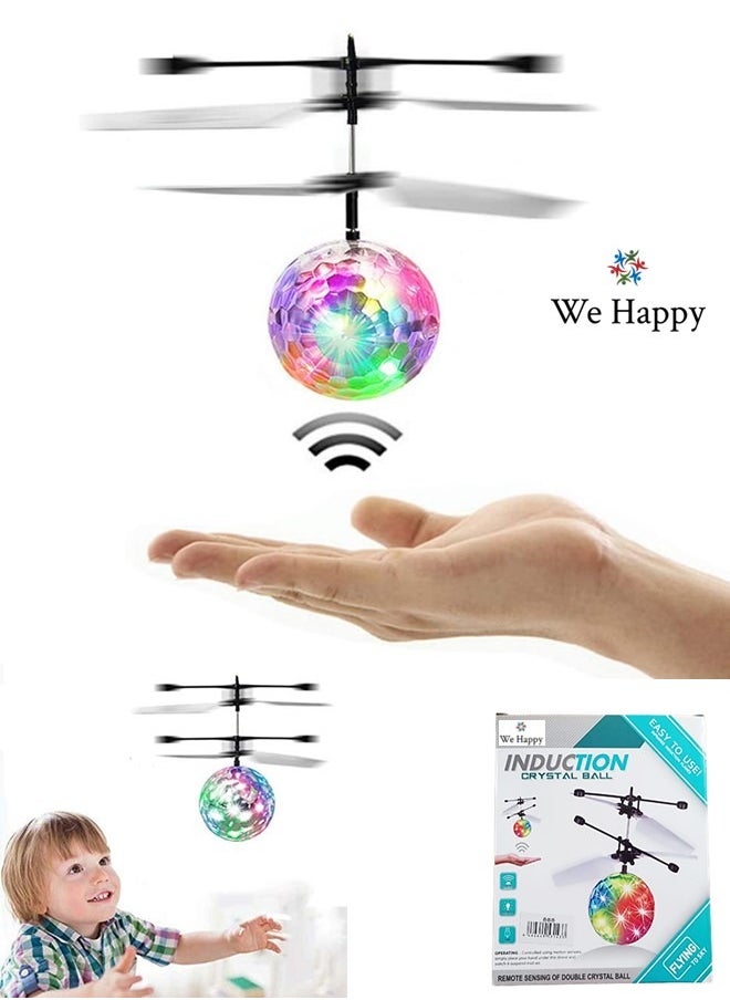 We Happy - Induction Flying Ball Rechargeable Toy for Kids In Assorted Colours - Image 1