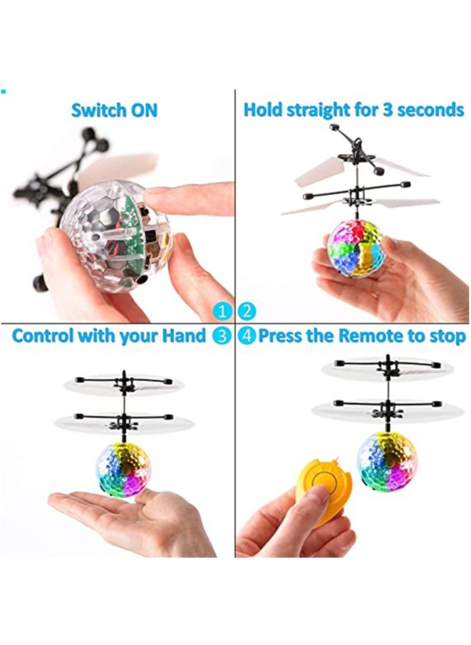 We Happy - Induction Flying Ball Rechargeable Toy for Kids In Assorted Colours - Image 1