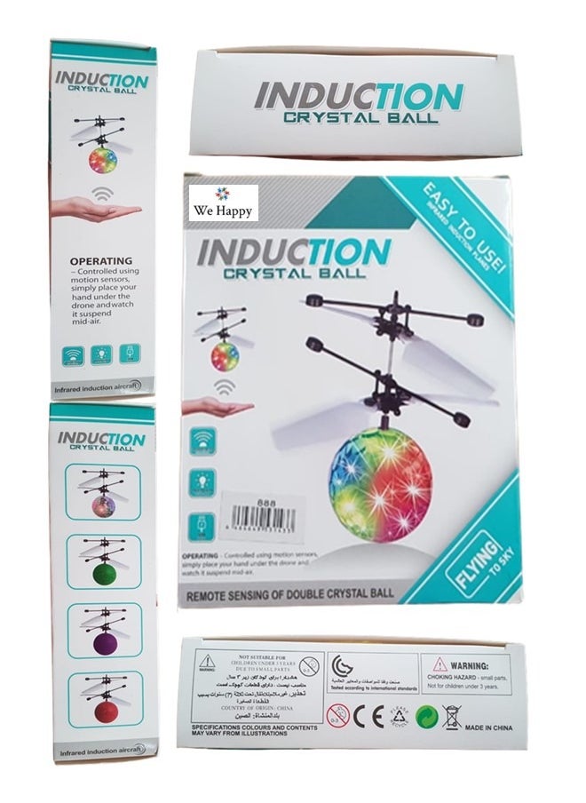We Happy - Induction Flying Ball Rechargeable Toy for Kids In Assorted Colours - Image 1
