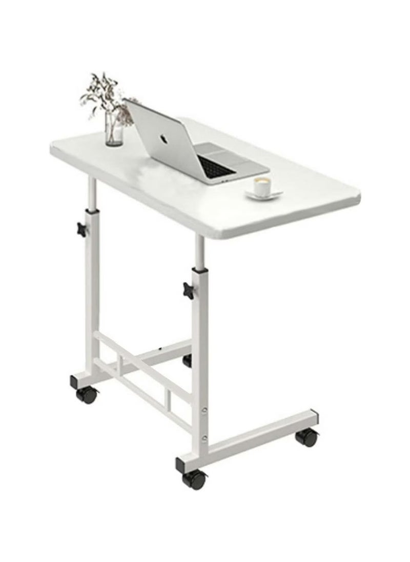 Computer Desk Workstation Mobile Side Table Mobile Laptop Table Adjustable Laptop Stand for Home Office