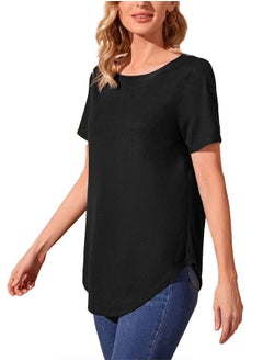 Regular Fit T-shirt - Viscose - Half Sleeve Curved Top For Women - pzsku/ZD754C1F1C617E26B1F21Z/45/_/1709536913/0582056d-4560-4659-85dc-653a7a92677d