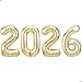 Florisland 40 inch 2026 Balloons Light Gold New Years Decorations for Happy New Year Balloon 2026 Decorations Champagne Gold New Years Eve Party Supplies Home Office Decoration - Image 2