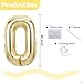 Florisland 40 inch 2026 Balloons Light Gold New Years Decorations for Happy New Year Balloon 2026 Decorations Champagne Gold New Years Eve Party Supplies Home Office Decoration - Image 4