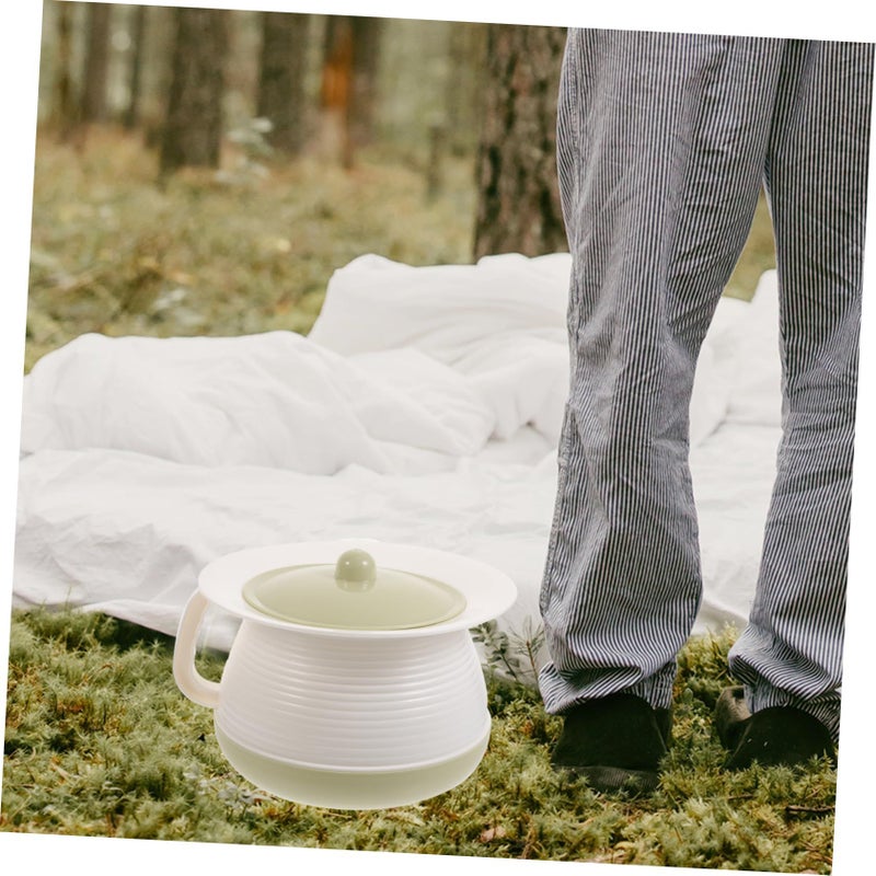Green Portable Spittoon Urinal Bottle For Elderly Easy To Clean For Home And Travel - Image 5
