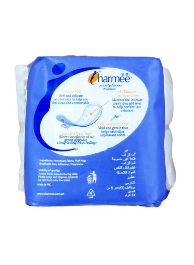 شارمي فوط يومية "شارمي" (Charmee) جيدة التهوية وغير معطرة - عبوة واحدة (8 قطع) - Image 3