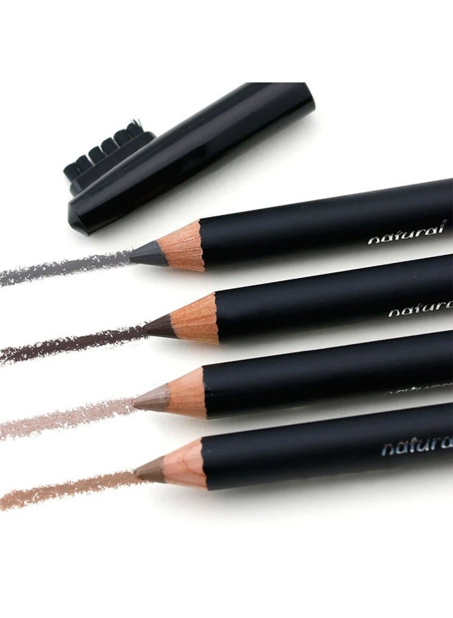 SORMÉ Sorme Natural Definitive Waterproof Eyebrow Pencil 0.04 oz | Smudgeproof Soft Gray Eye Brow Pencil | Dual Purpose Brow Pencil and Brush Combo | High Definition Waterproof Eyebrow Makeup - Image 2