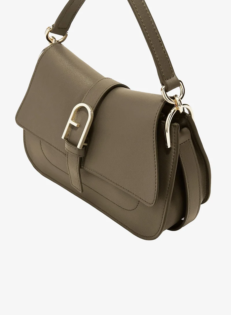 Furla Green Flow Sage Top Handle Bag - Mini for Women | Best Price UAE