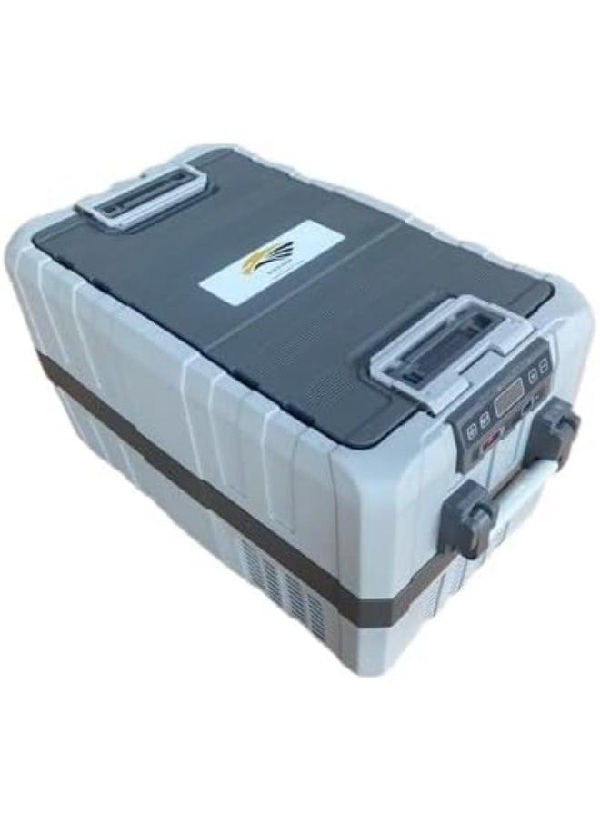 Black Hawk - Black Hawk Customs Portable Fridge With 2 Zone Temperature Control, 2 Way opening, USB charging, variable compressor, 40L, can be operate with 12v to 220v - Image 1