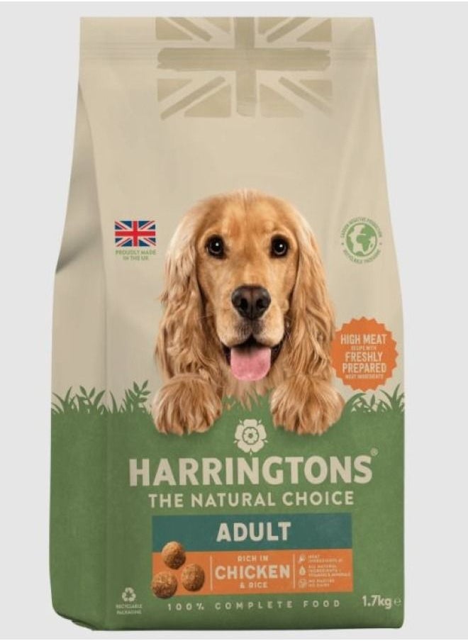 HARRINGTONS - Complete Chicken Adult Dry Dog Food 1.7Kg - Image 1