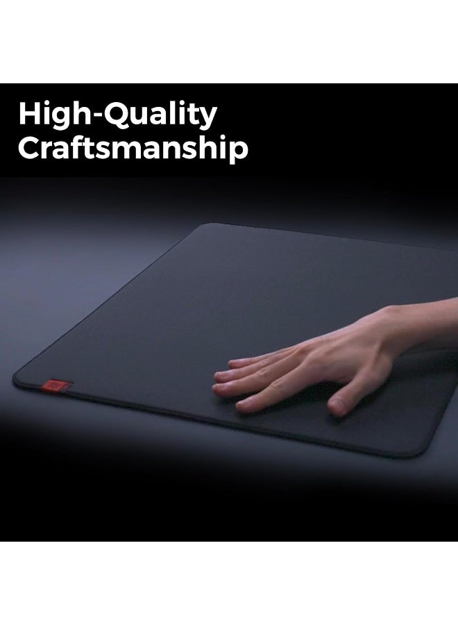 BenQ ZOWIE H-SR-SE Blue II Extra Large Esports Gaming Mouse Pad, Moisture Resistant Cloth, Smooth and Controlled Glide, High Density Rubber Pad with Medium Softness, Anti-Slip base (H-SR-SE-ZC07) blue - Image 5
