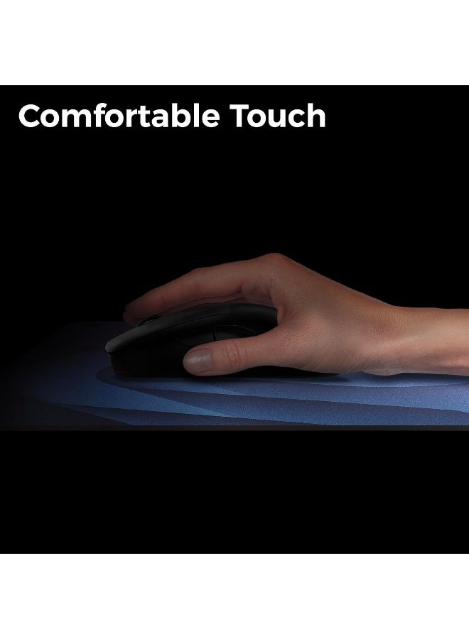 BenQ ZOWIE H-SR-SE Blue II Extra Large Esports Gaming Mouse Pad, Moisture Resistant Cloth, Smooth and Controlled Glide, High Density Rubber Pad with Medium Softness, Anti-Slip base (H-SR-SE-ZC07) blue - Image 3