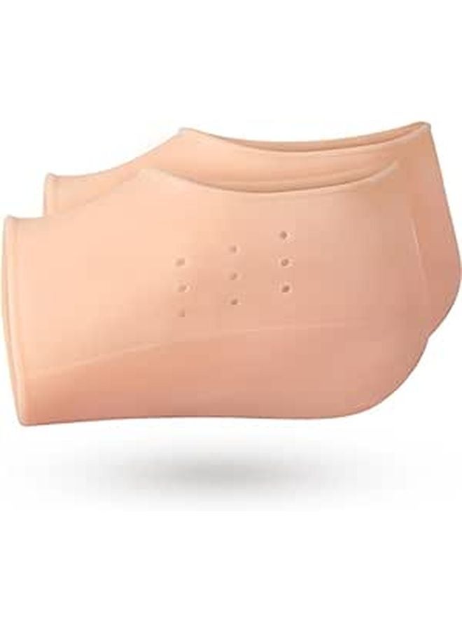Unisex Height Increase Insoles 2 5cm Invisible Heel Pads Soft Sebs Material Skin Color - Image 1