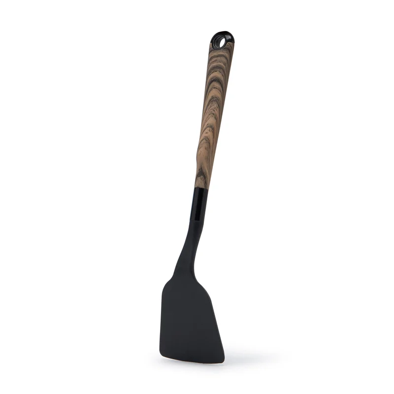 سيمبلي كيتشن Lg Sake Silicone Turner With Strain And Scoop Handle