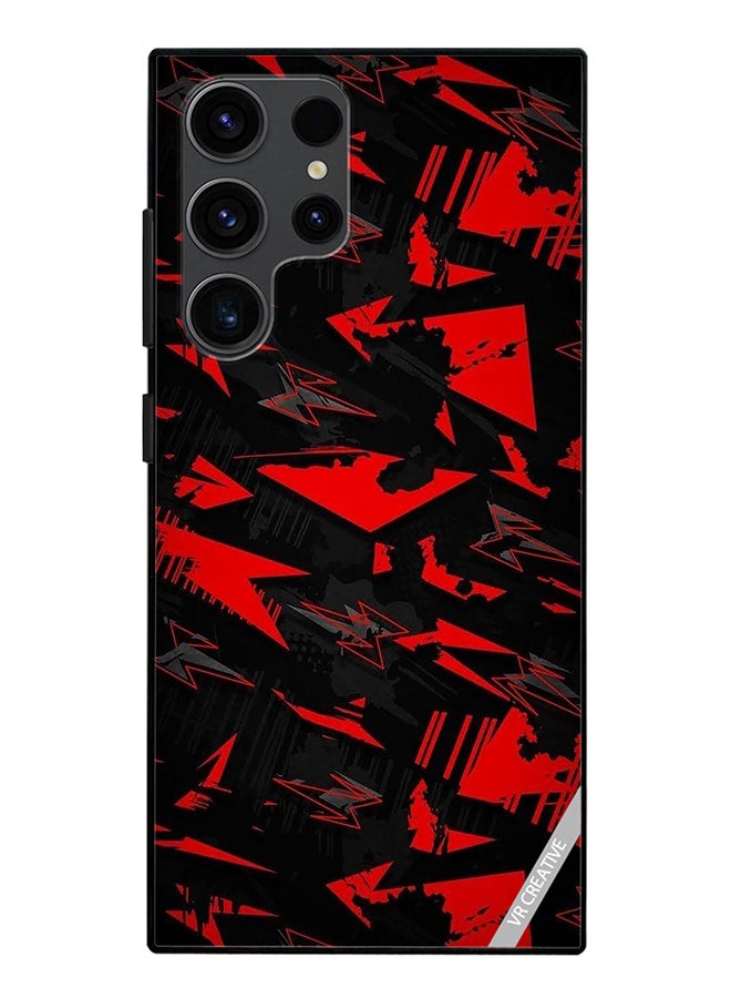 VR CREATIVE Protective Case Cover For Samsung Galaxy S24 Ultra Abstract Design Multicolour - Image 1