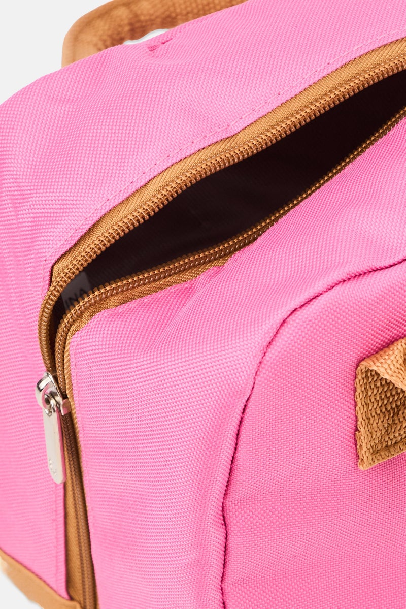 LUCKY BRAND Kids Girl Brand Logo Insulated Lunch Bag, Hot Pink - Image 4