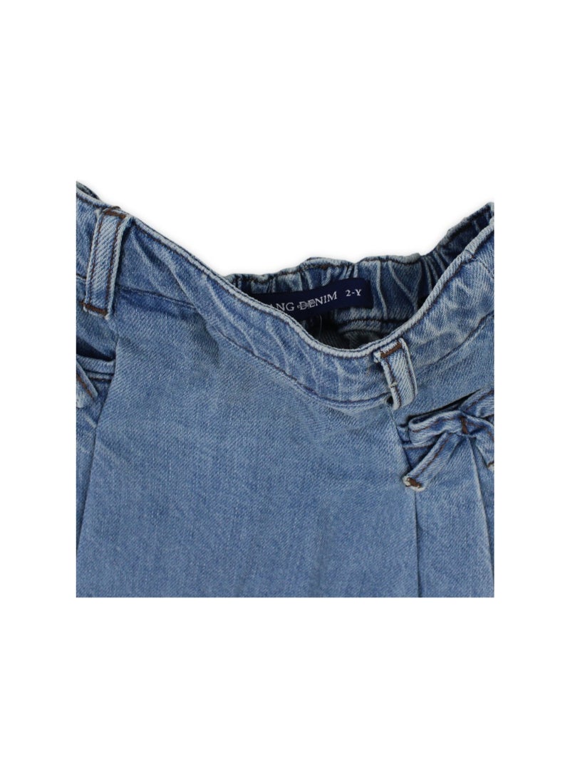 Solang Girls Denim Skirt - Image 3
