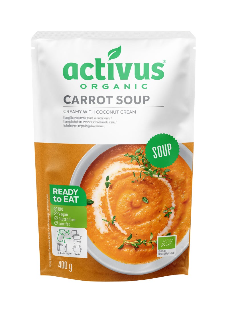 Activus Organic Carrot Soup - Image 1