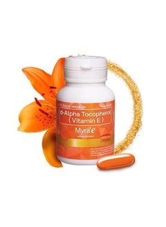 Myra E 400 IU Vitamin E Capsules – 30 Softgels – Natural d-Alpha Tocopherol for Skin Health & Immune Support  - Image 3