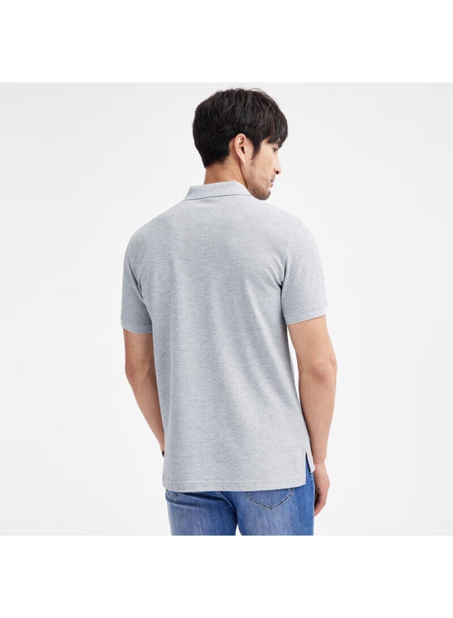 سيبتولفز Septwolves Polo رجالي بأكمام قصيرة، ياقة مقلوبة، ملمس منعش، مضاد للبكتيريا، ثابت اللون، كاجوال للأعمال، لون موحد، متعدد الألوان - Image 2